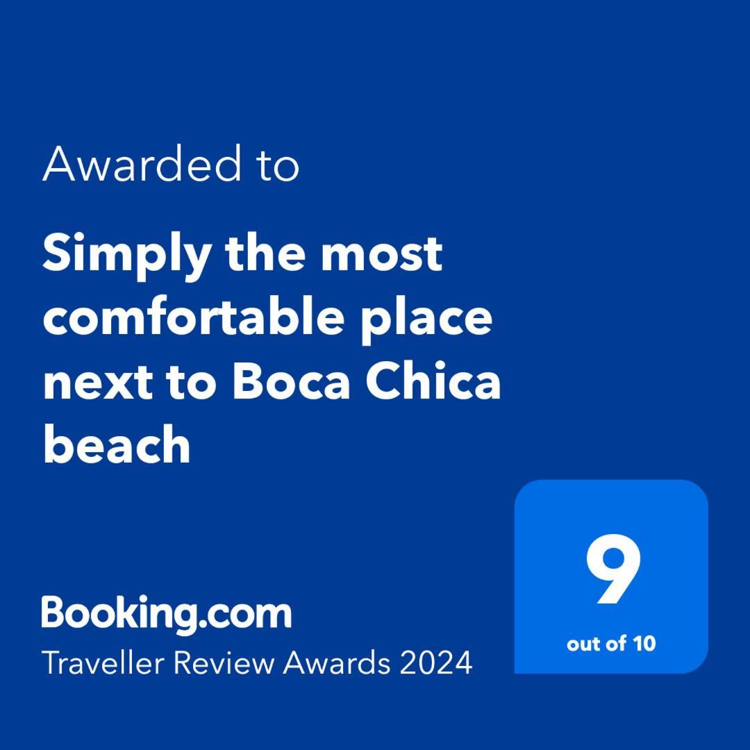 Simply The Most Comfortable Place Next To Boca Chica Beach Exterior foto